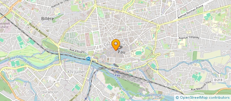 localisation de l'entreprise GENCO OIL à PAU