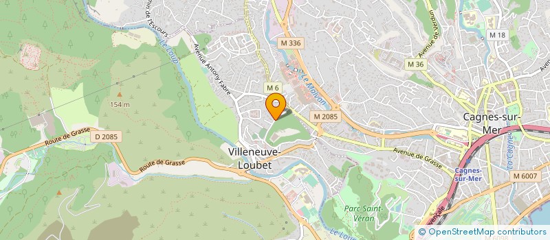 localisation de l'entreprise GENCOD à VILLENEUVE-LOUBET