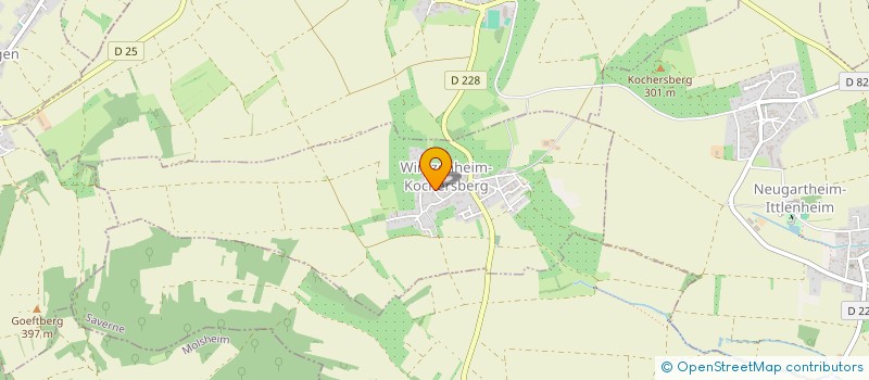 localisation de l'entreprise GENCOURT  WINTZENHEIM-KOCHERSBERG