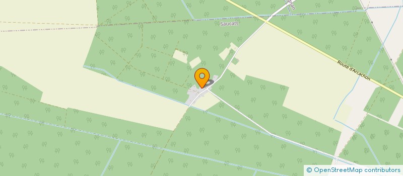 localisation de l'entreprise GENDEBOIS  SAUCATS