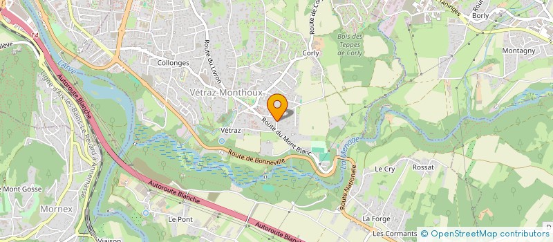 localisation de l'entreprise GENDEL IMMOBILIER  VETRAZ-MONTHOUX