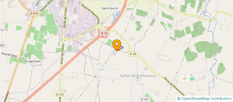 localisation de l'entreprise GENDRE ET FILS PAYSAGE à SAINT-PALAIS-DU-NE