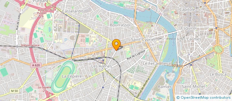 localisation de l'entreprise GENDRE ET ZERBIB à TOULOUSE