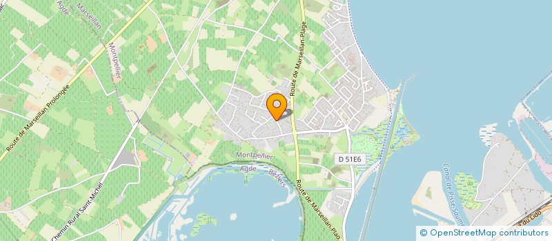 localisation de l'entreprise GENDREMANN à MARSEILLAN
