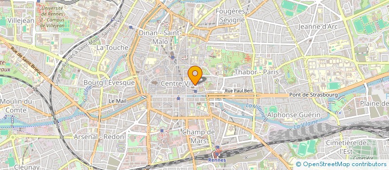 localisation de l'entreprise GENDROT BATIMENT  RENNES