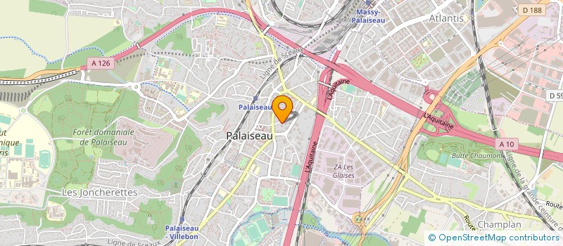 localisation de l'entreprise GENDROT EXPERTISE CONSEIL à PALAISEAU