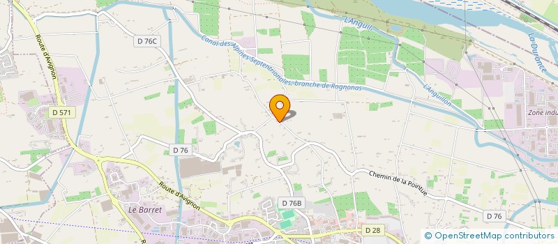 localisation de l'entreprise GENDRY CONSULTING  CHATEAURENARD