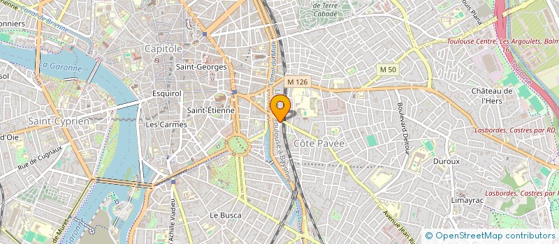 localisation de l'entreprise GENEA à TOULOUSE