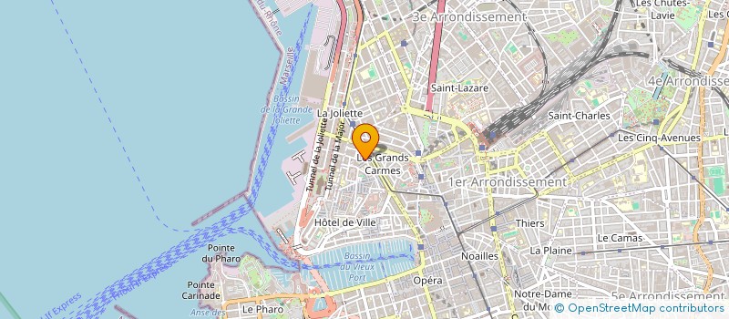 localisation de l'entreprise GENEAL TRANSACTIONS CONSEIL  MARSEILLE