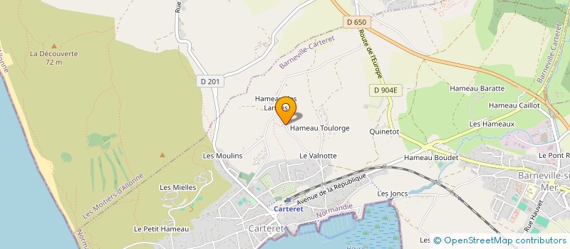 localisation de l'entreprise GENEALIA  MONTSENELLE