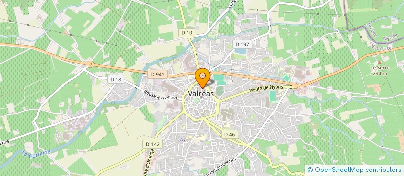 localisation de l'entreprise GENEALOGIQUE DE L'ENCLAVE ETDES ENVIRONS à VALREAS