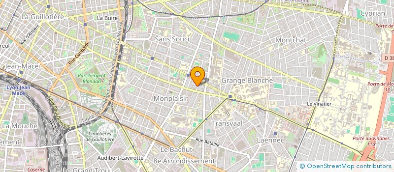 localisation de l'entreprise GENEANOT à LYON