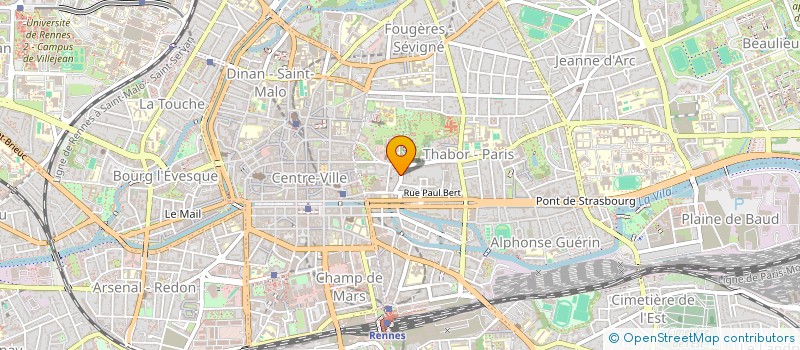 localisation de l'entreprise GENEARCHIVES à RENNES