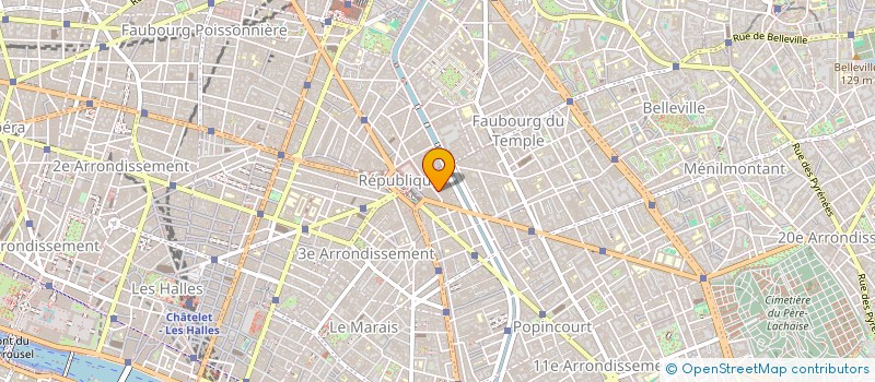 localisation de l'entreprise GENEATECH  PARIS