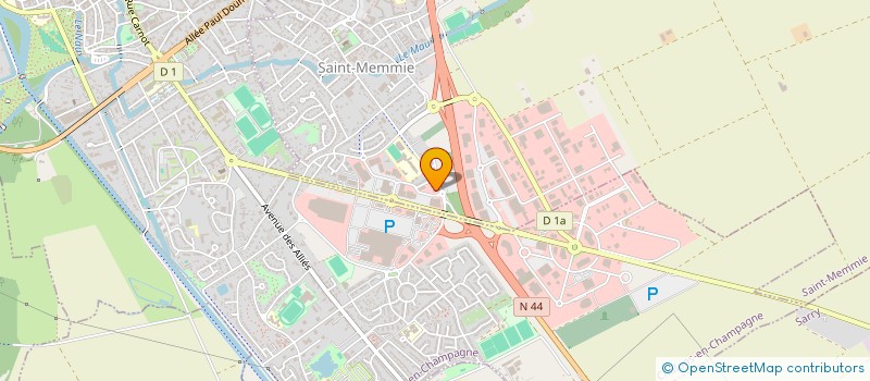 localisation de l'entreprise GENEDIS à SAINT-MEMMIE