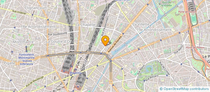 localisation de l'entreprise GENEDIS FRANCE SERVICES à PARIS