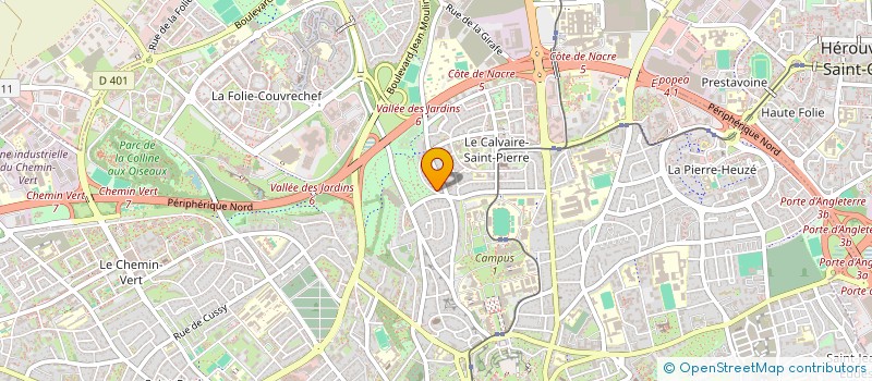 localisation de l'entreprise GENEFAR HOLDING à CAEN