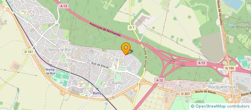 localisation de l'entreprise GENEFY  BAILLY