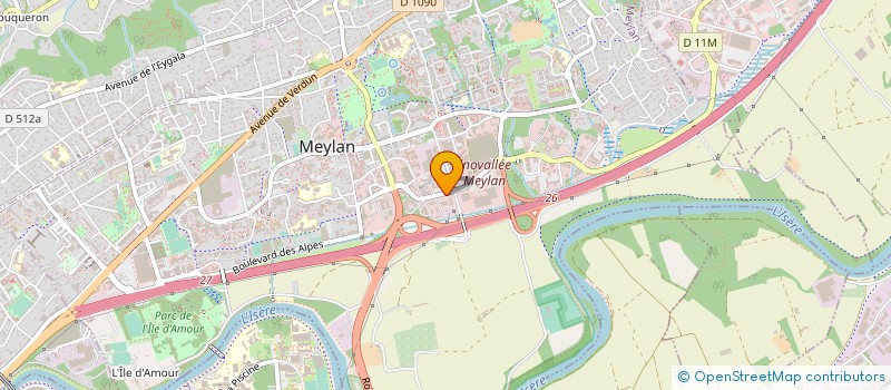 localisation de l'entreprise GENEL à GRENOBLE