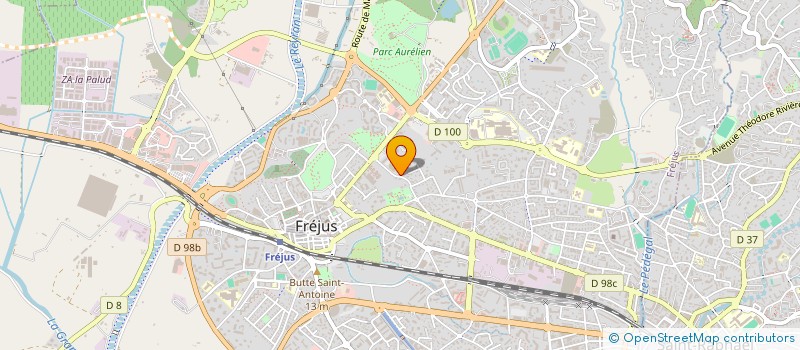 localisation de l'entreprise GENEL'O à FREJUS