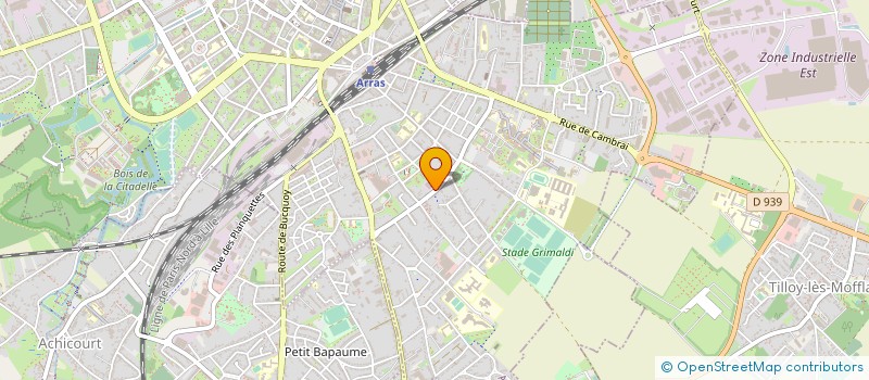 localisation de l'entreprise GENELEC-ANCIENS ETS RIFFLART à ARRAS