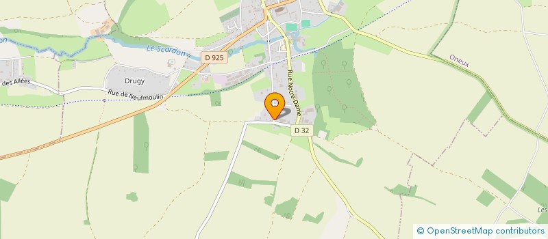 localisation de l'entreprise GENELIER à SAINT-RIQUIER