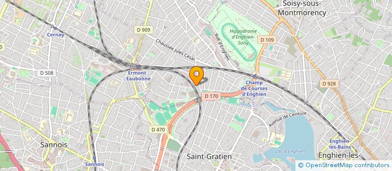 localisation de l'entreprise GENEO TRANSPORT à EAUBONNE