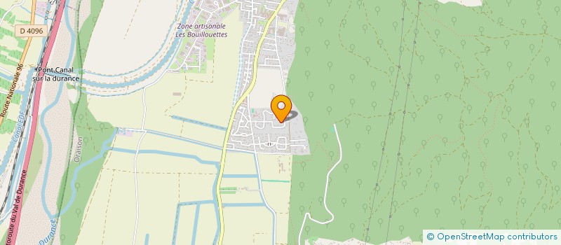 localisation de l'entreprise GENEPI  ORAISON