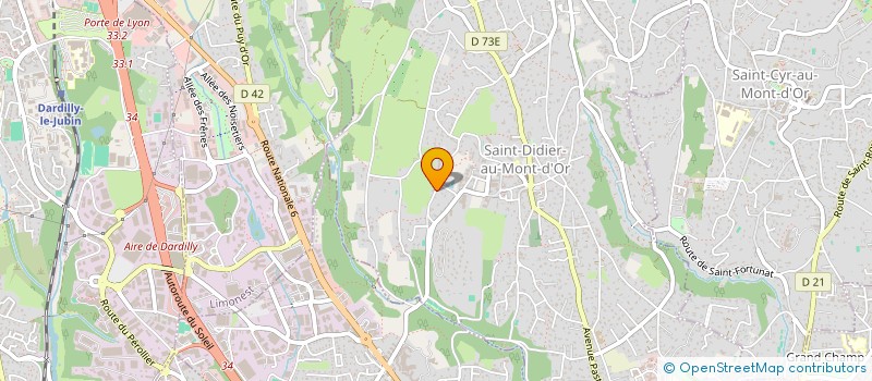localisation de l'entreprise GENEPI  SAINT-DIDIER-AU-MONT-D'OR