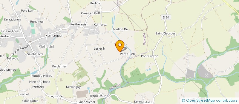 localisation de l'entreprise GENEPI PEPINIERE EARL à PLEHEDEL