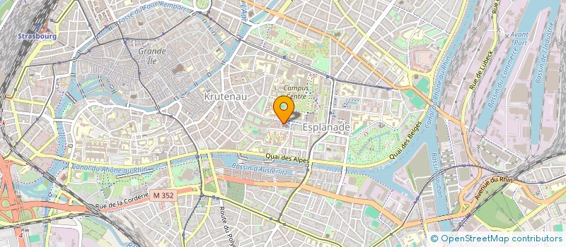 localisation de l'entreprise GENEPI-STRASBOURG à STRASBOURG