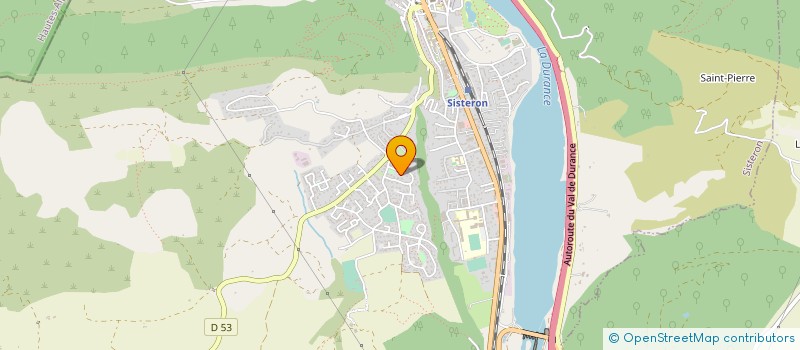 localisation de l'entreprise GENEPY  SISTERON