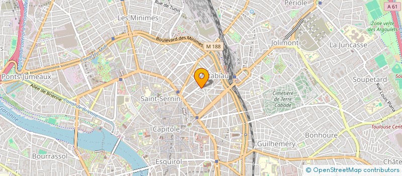 localisation de l'entreprise GENER'  TOULOUSE