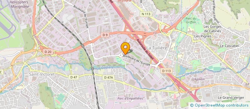 localisation de l'entreprise GENER FROID à VITROLLES