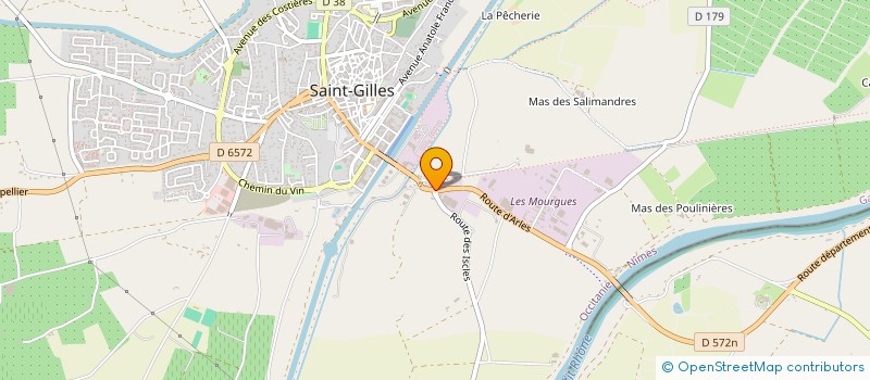 localisation de l'entreprise GENERAL AIR SERVICES à SAINT-GILLES
