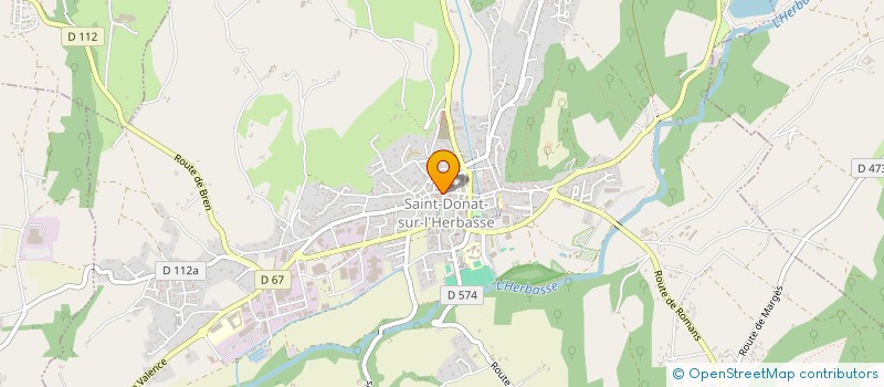 localisation de l'entreprise GENERAL ARMY STORE  SAINT-DONAT-SUR-L'HERBASSE