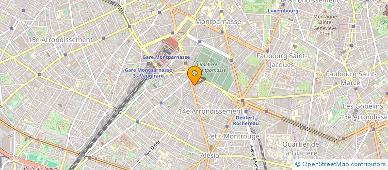localisation de l'entreprise GENERAL ARTICLES  PARIS