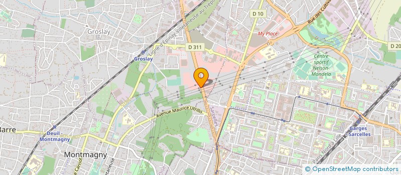 localisation de l'entreprise GENERAL AUTO à GROSLAY