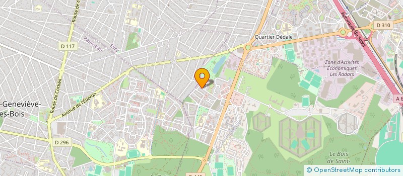 localisation de l'entreprise GENERAL BAT4 à FLEURY-MEROGIS