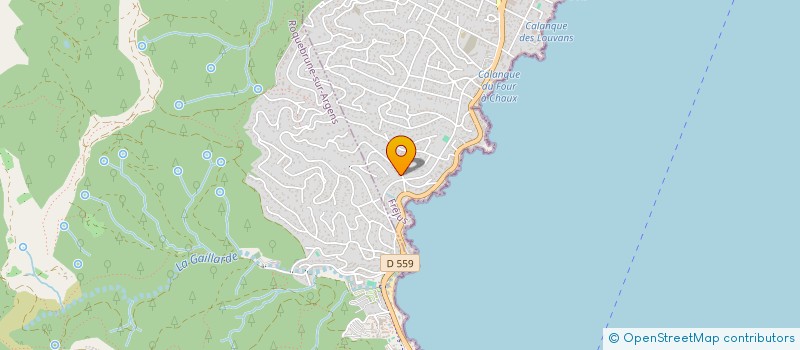 localisation de l'entreprise GENERAL BATIMENT à FREJUS