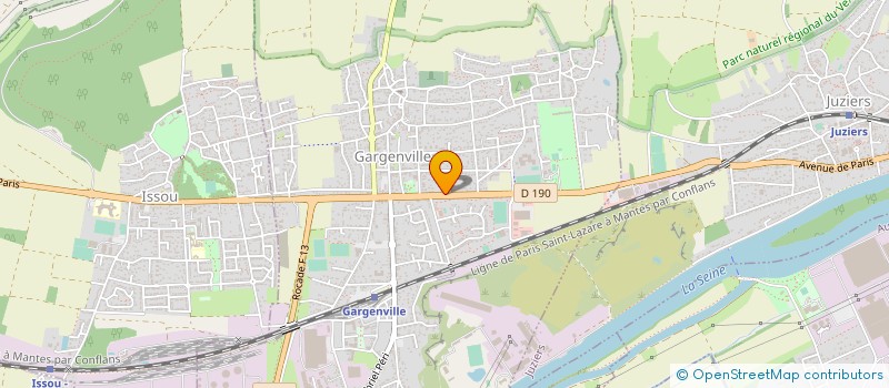 localisation de l'entreprise GENERAL BETON  GARGENVILLE