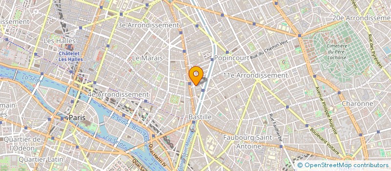 localisation de l'entreprise GENERAL BLINZ  PARIS