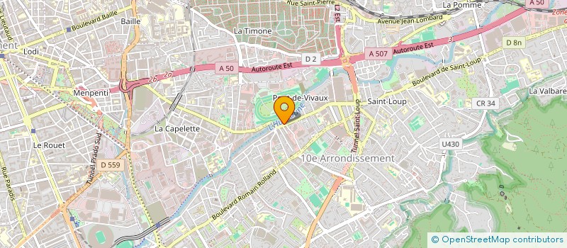 localisation de l'entreprise GENERAL CONNECT à MARSEILLE