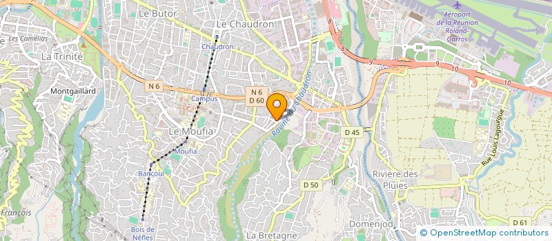 localisation de l'entreprise GENERAL D'INSTALLATION ET DISTRIBUTION  SAINT-DENIS