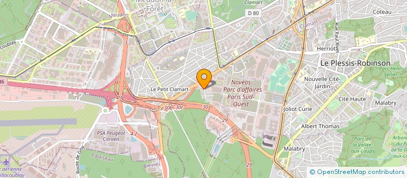 localisation de l'entreprise GENERAL GROUPE DAL MARE à CLAMART