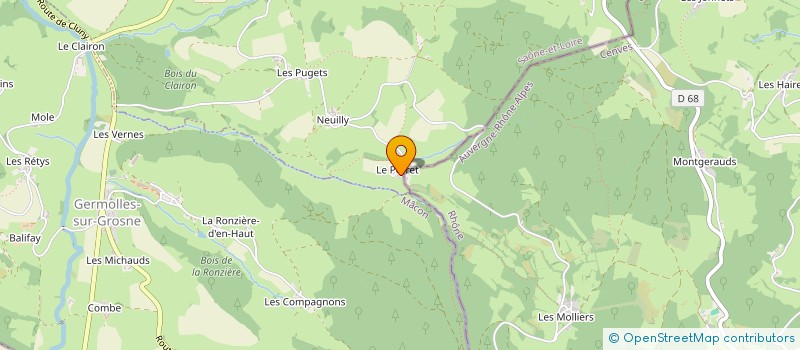 localisation de l'entreprise GENERAL INDUSTRIE SERVICES - GIS  TRAMAYES