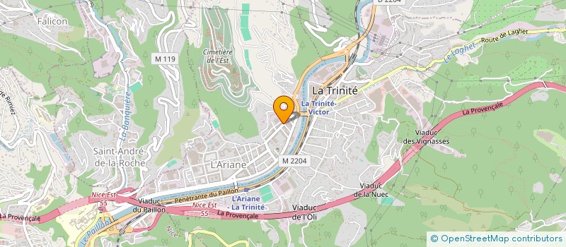 localisation de l'entreprise GENERAL LEE  NICE