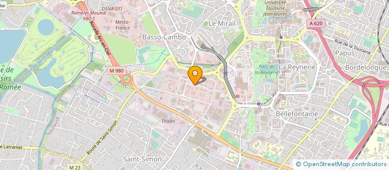 localisation de l'entreprise GENERAL LOGISTICS SYSTEMS FRANCE  TOULOUSE