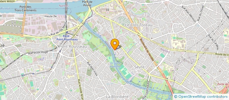 localisation de l'entreprise GENERAL MACONNERIE  NANTES