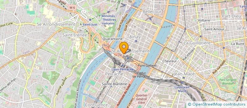 localisation de l'entreprise GENERAL MECANICIEN ELECTRICIEN à LYON